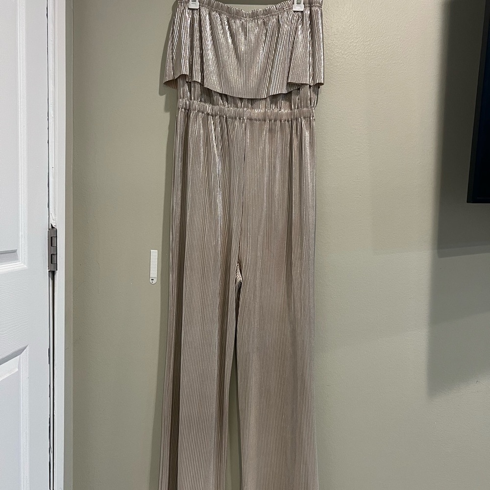 Elegant Beige Jumpsuit